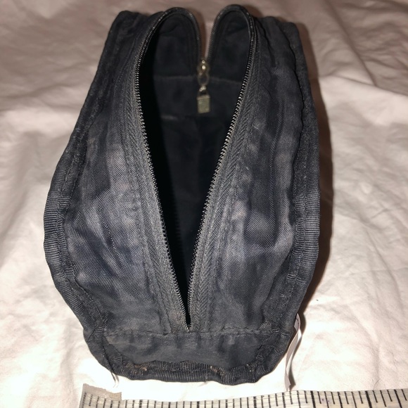 Small Black Saks Fifth cosmetic bag - Picture 6 of 6